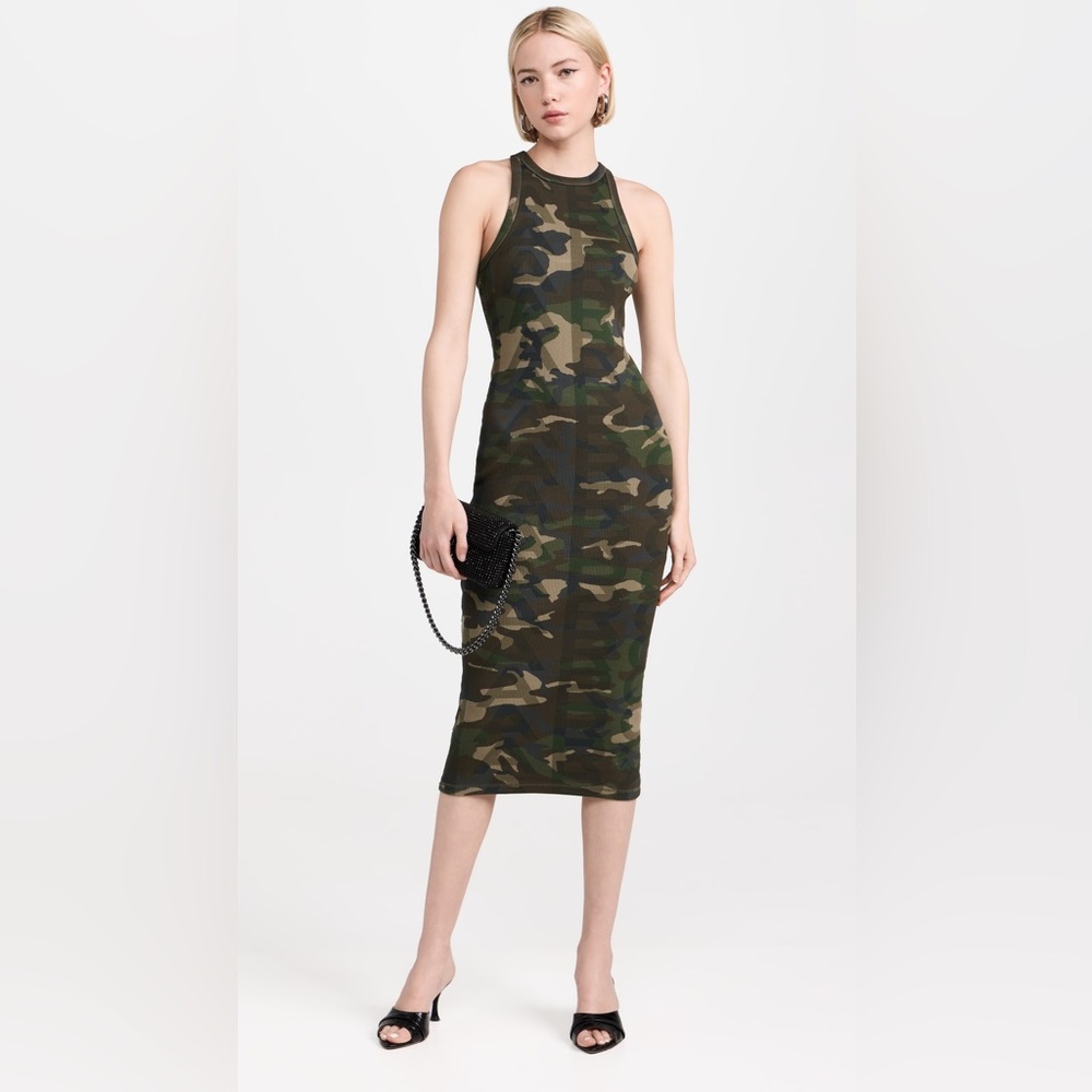 Marc Jacobs Camo Racer Rib Dress - Size M